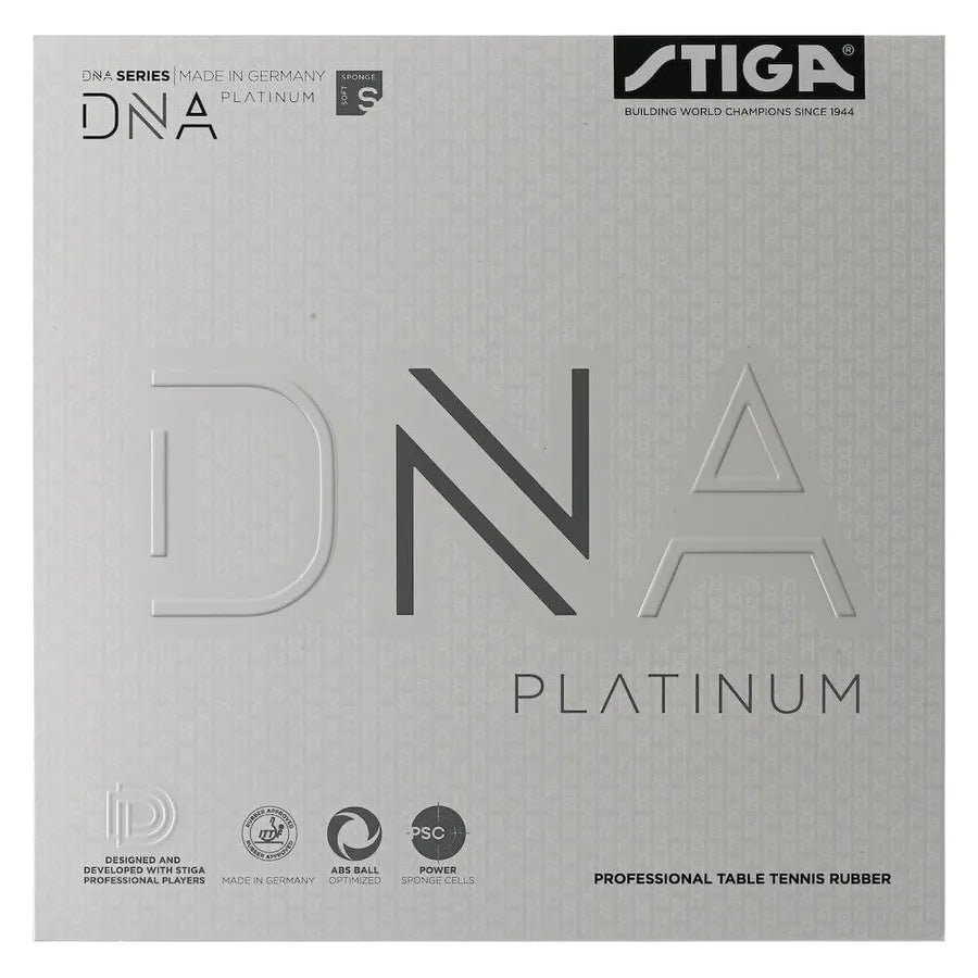 STIGA DNA Platinum S Table Tennis Rubber Sheet