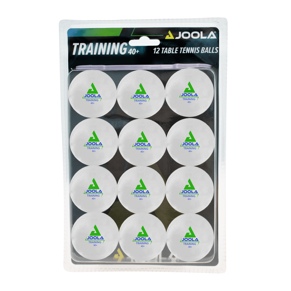 JOOLA White 3-Star Training Table Tennis Balls (12 Pack)
