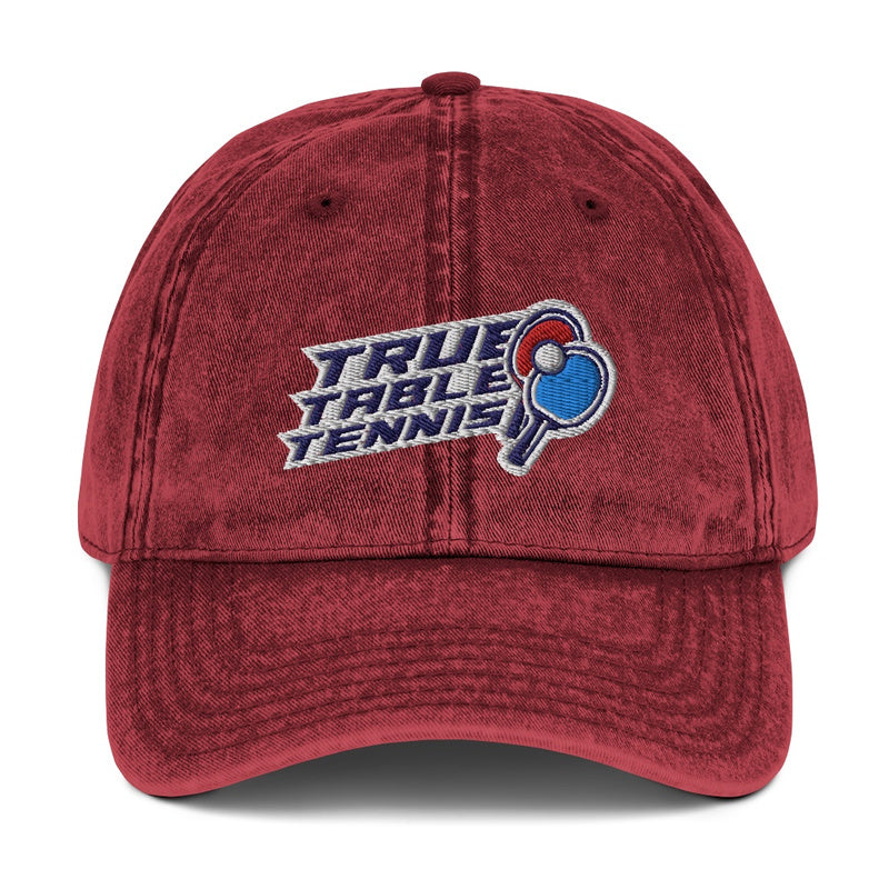 TrueTableTennis Vintage Cap