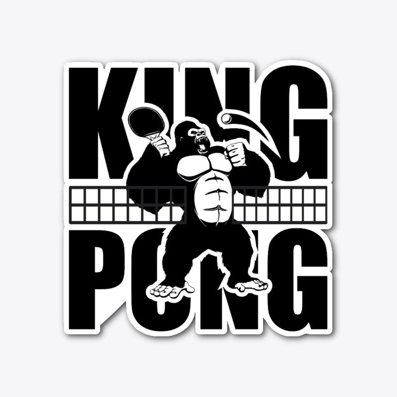 King Pong Sticker