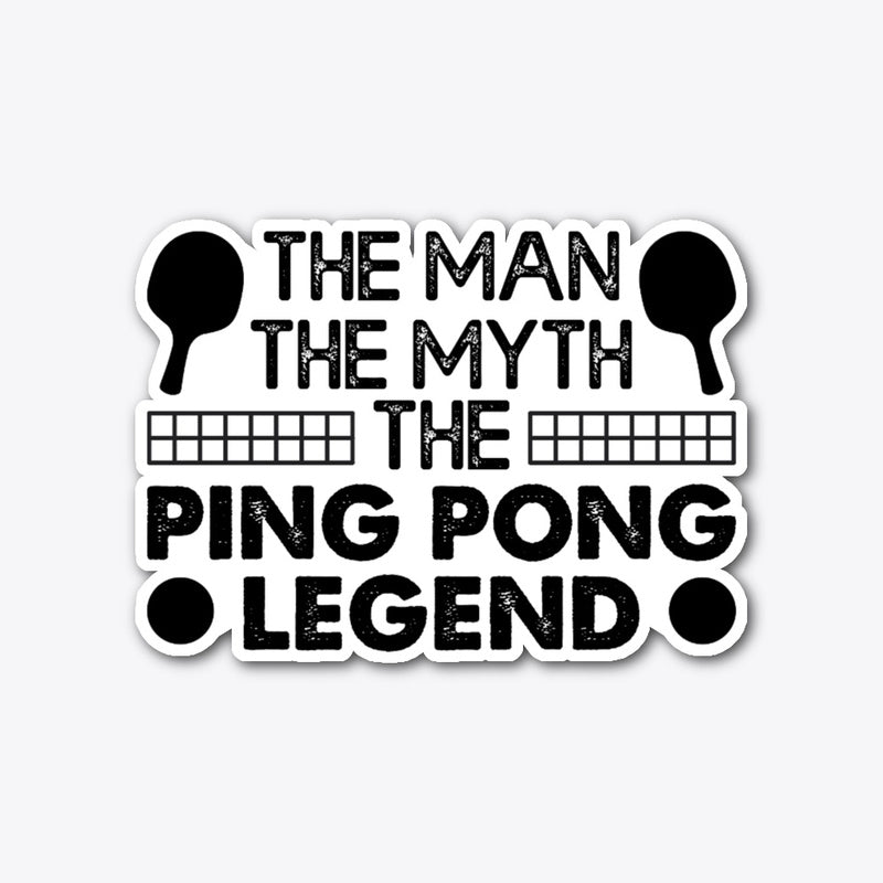 Ping Pong Legend Sticker