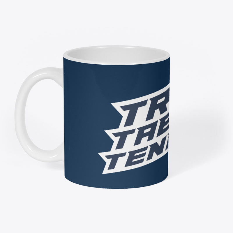 TrueTableTennis Ceramic Mug (Navy)
