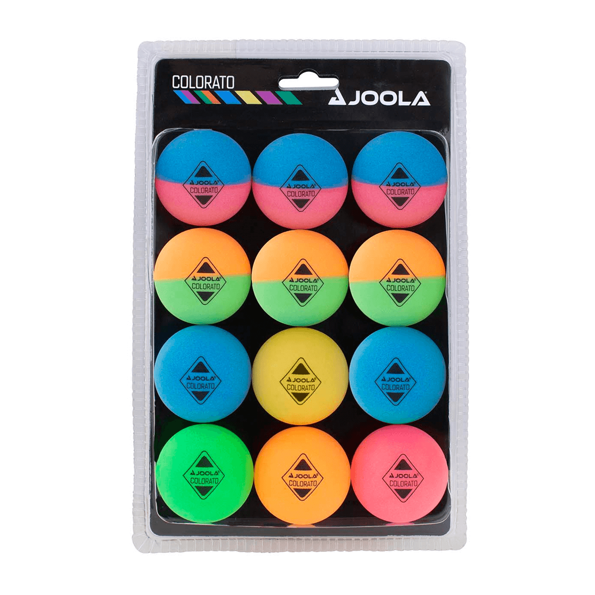 JOOLA Colorato Table Tennis Balls (12 Pack)