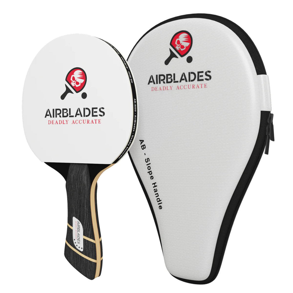 Airblades Professional Ping Pong Paddle with Hard Carry Case (5 Star)