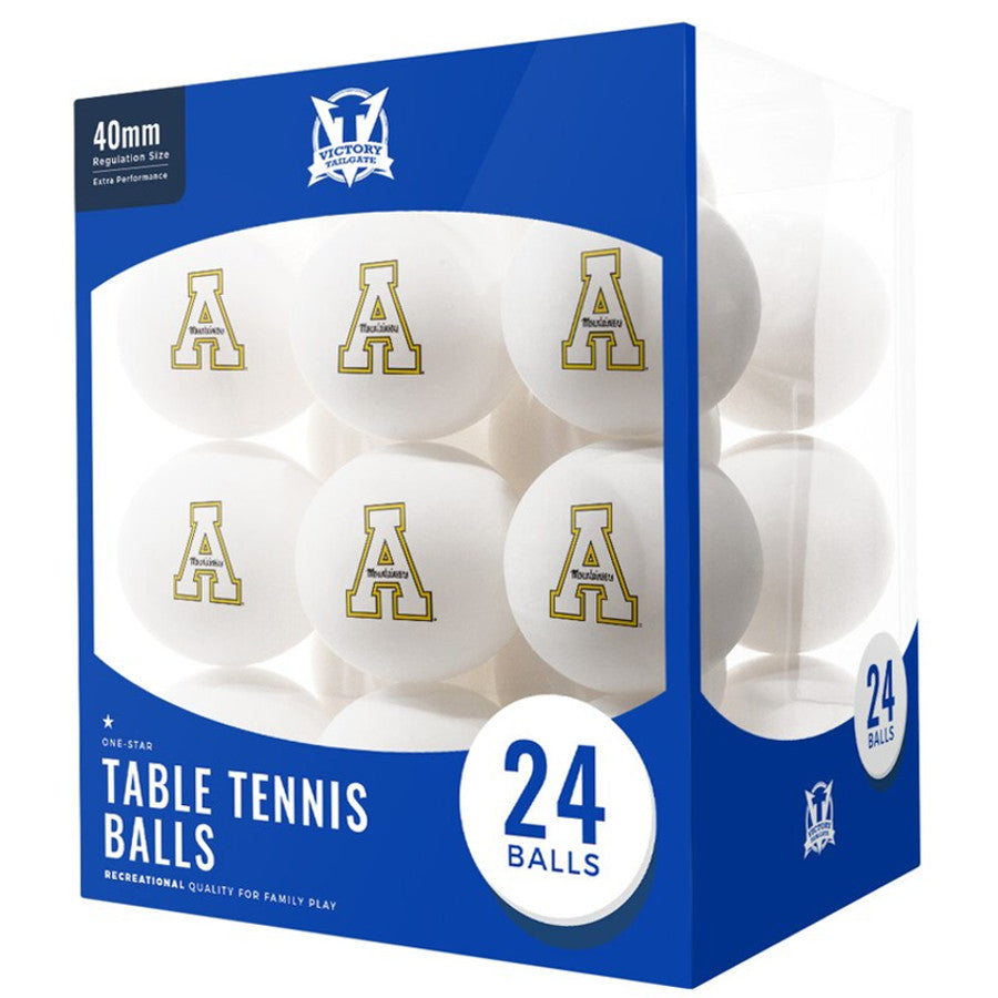 Appalachian State Mountaineers 24-Pack Table Tennis Balls