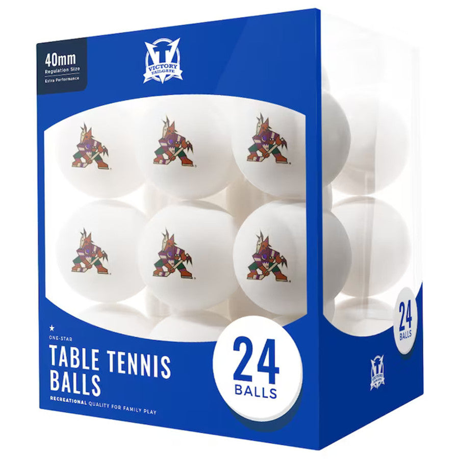 Arizona Coyotes 24-Pack Table Tennis Balls