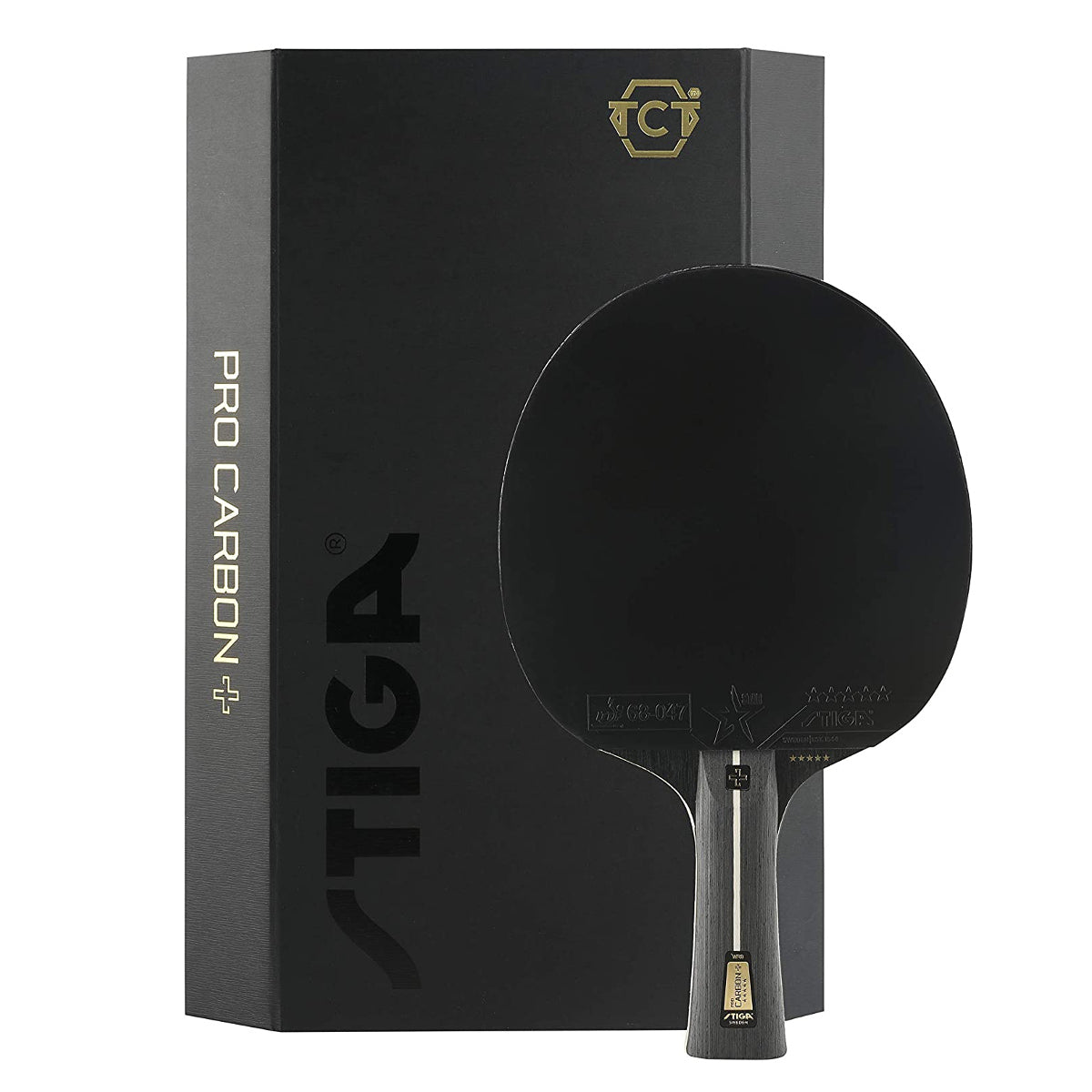 STIGA Pro Carbon+ Table Tennis Bat