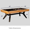 Freetime Fun 7ft. Carson 3-in-1 Pool/Dining Table with Table Tennis