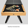 Freetime Fun 7ft. Carson 3-in-1 Pool/Dining Table with Table Tennis