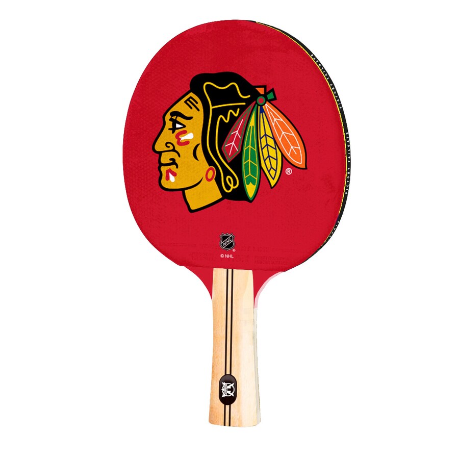 Chicago Blackhawks Table Tennis Paddle