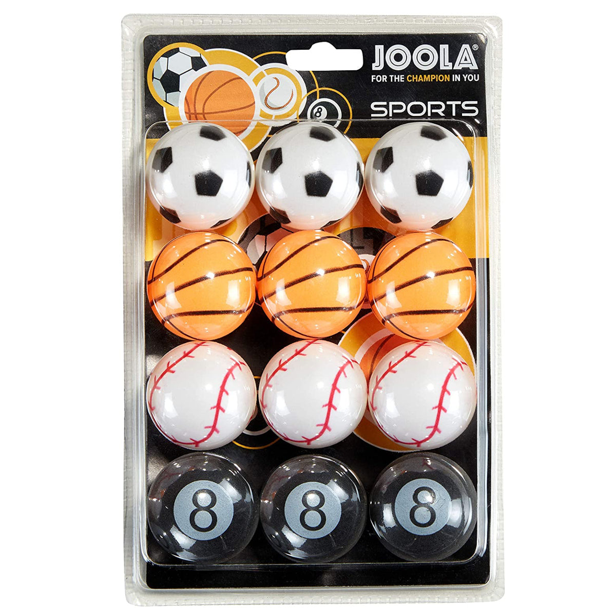 JOOLA Table Tennis Balls Sports Set (12 Pack)