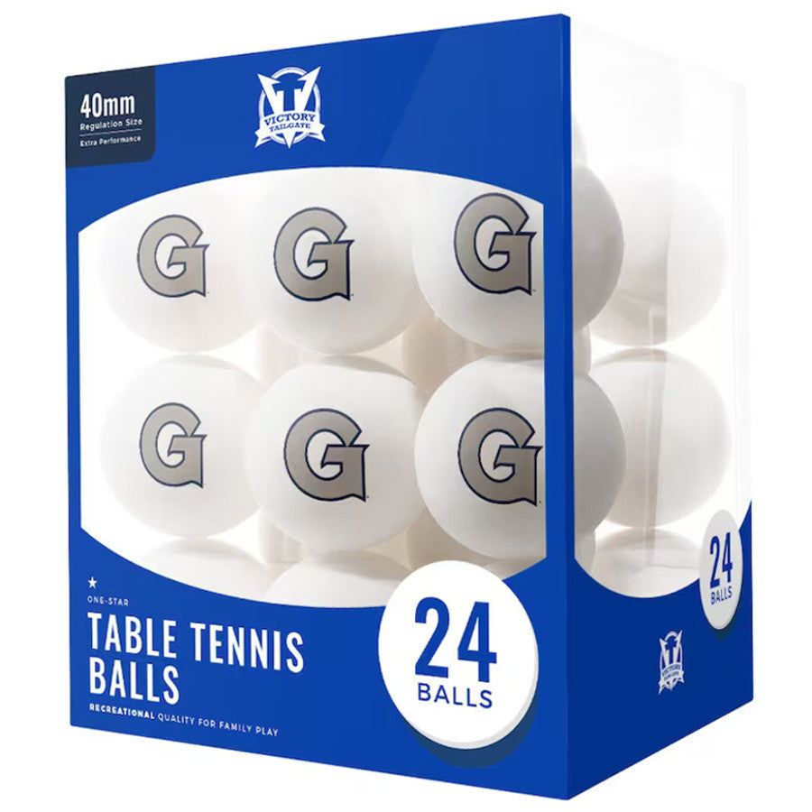 Georgetown Hoyas 24-Pack Table Tennis Balls