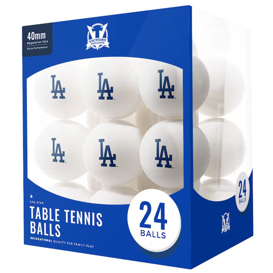 Los Angeles Dodgers 24-Pack Table Tennis Balls