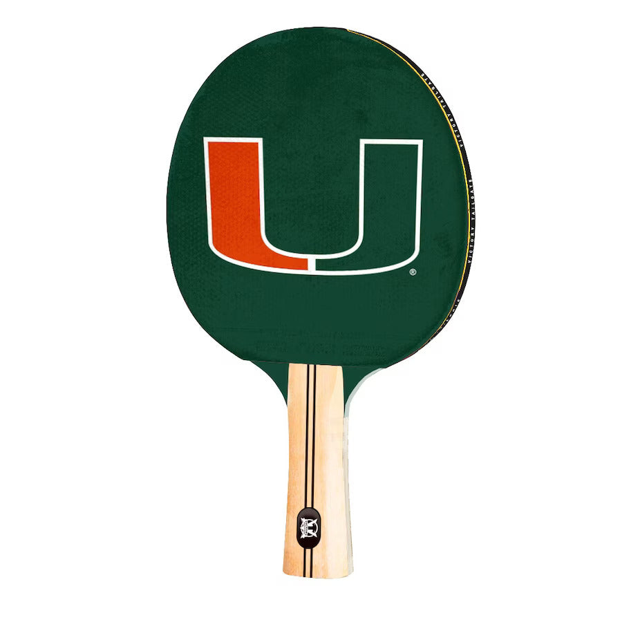Miami Hurricanes Table Tennis Paddle