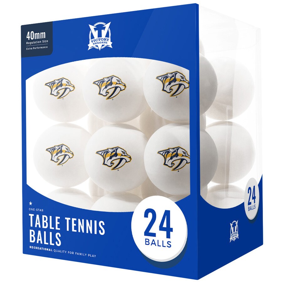 Nashville Predators 24-Pack Table Tennis Balls