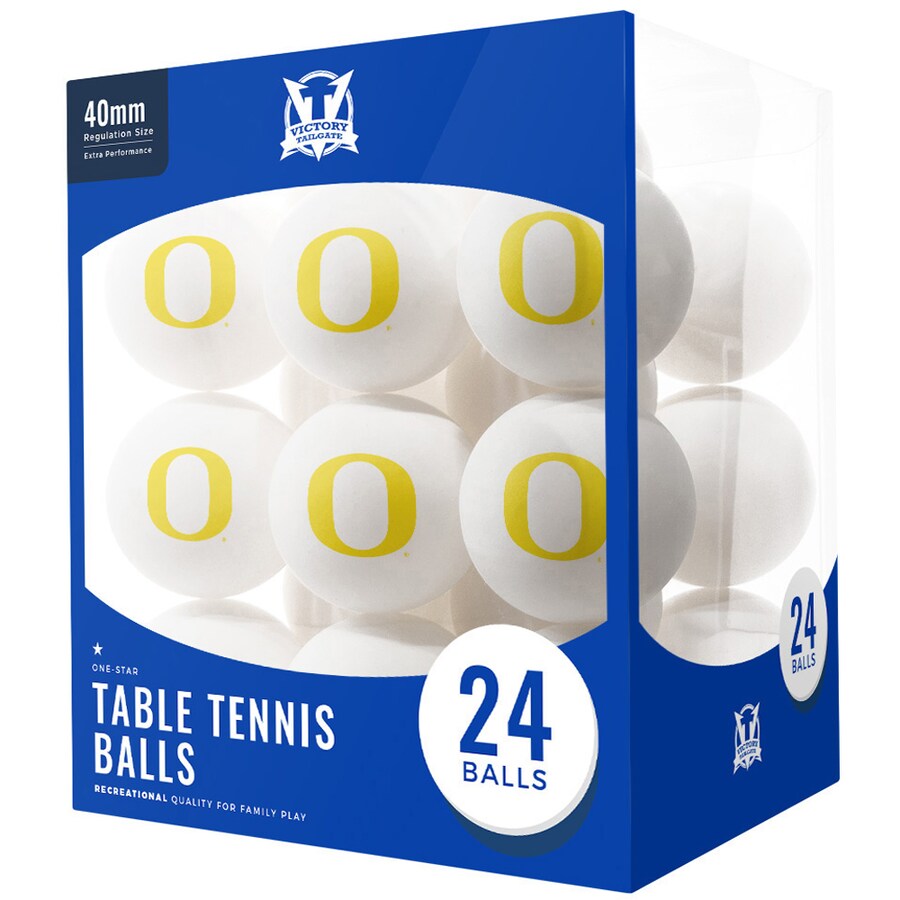 Oregon Ducks 24-Pack Table Tennis Balls