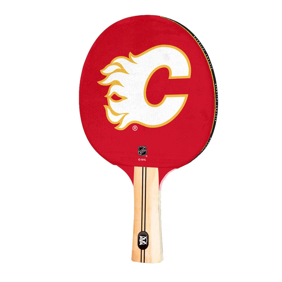 Calgary Flames Table Tennis Paddle