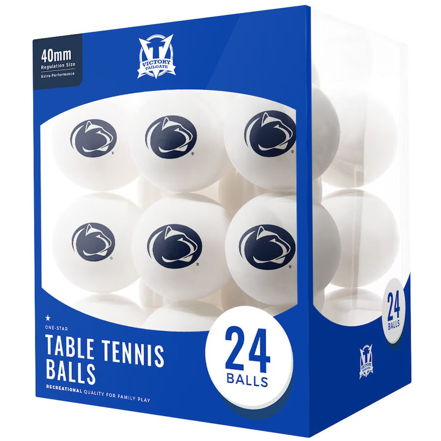 Penn State Nittany Lions 24-Pack Table Tennis Balls