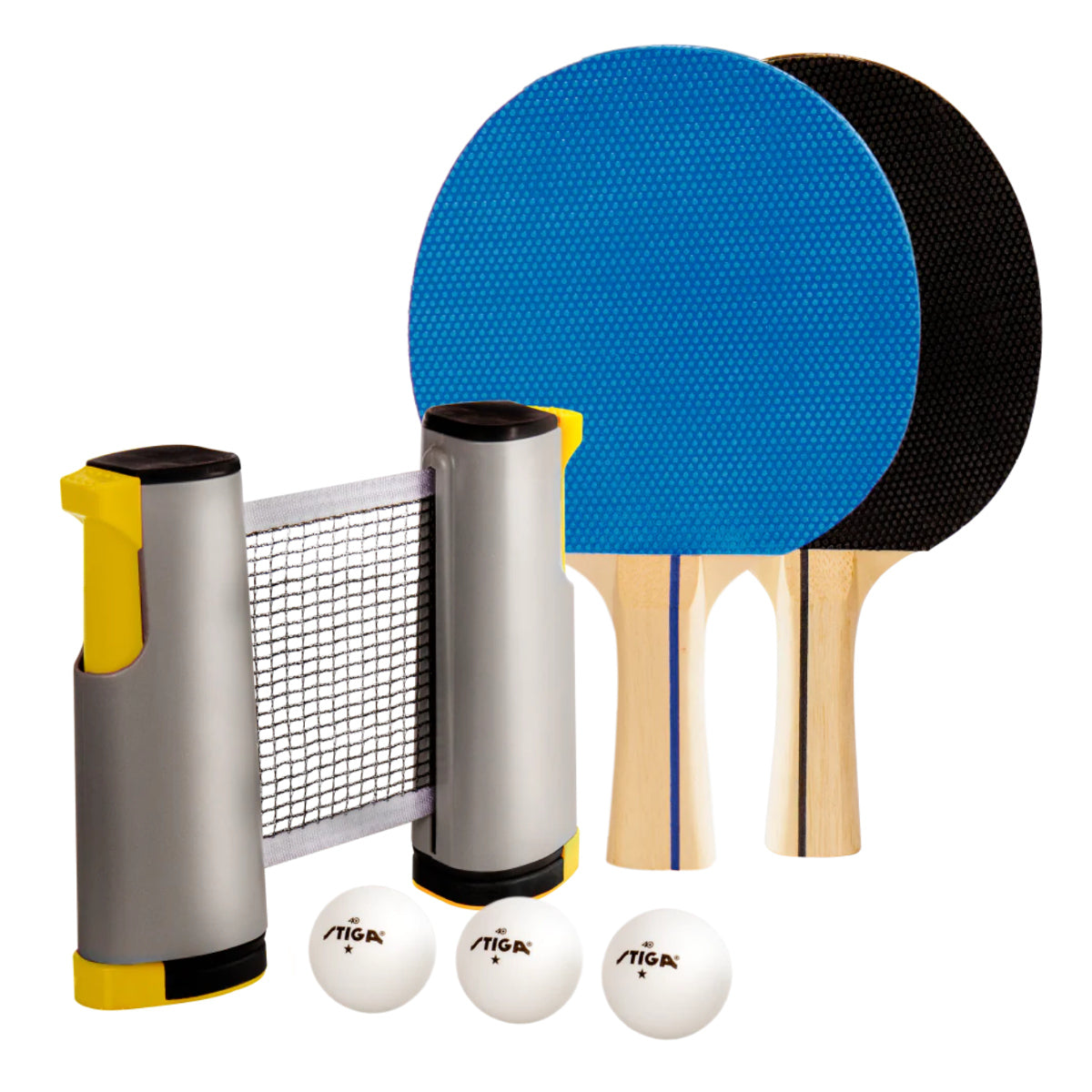 STIGA All-in-One Retractable Ping Pong Net Set (2021 Edition)