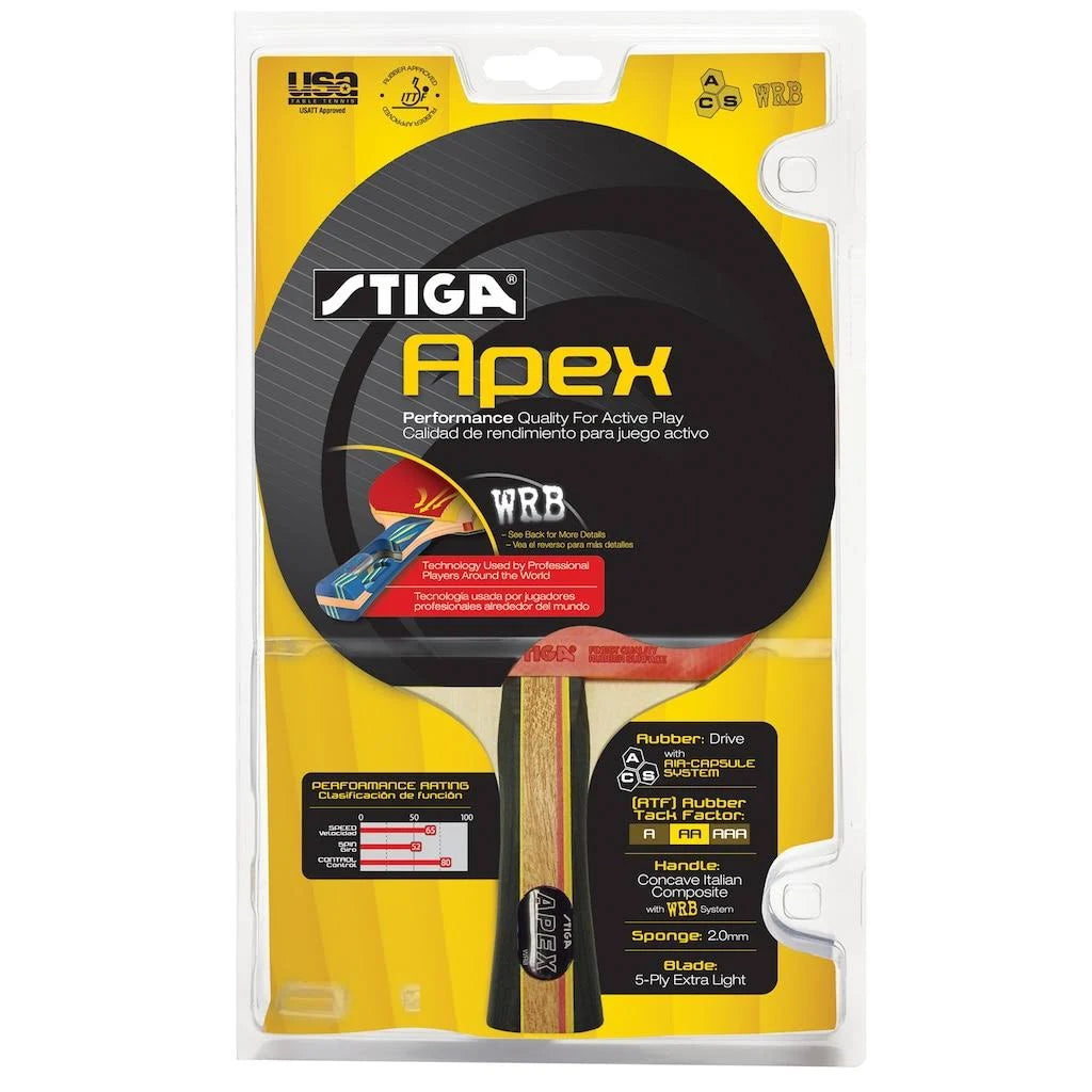 STIGA Apex Performance-Level Table Tennis Racket
