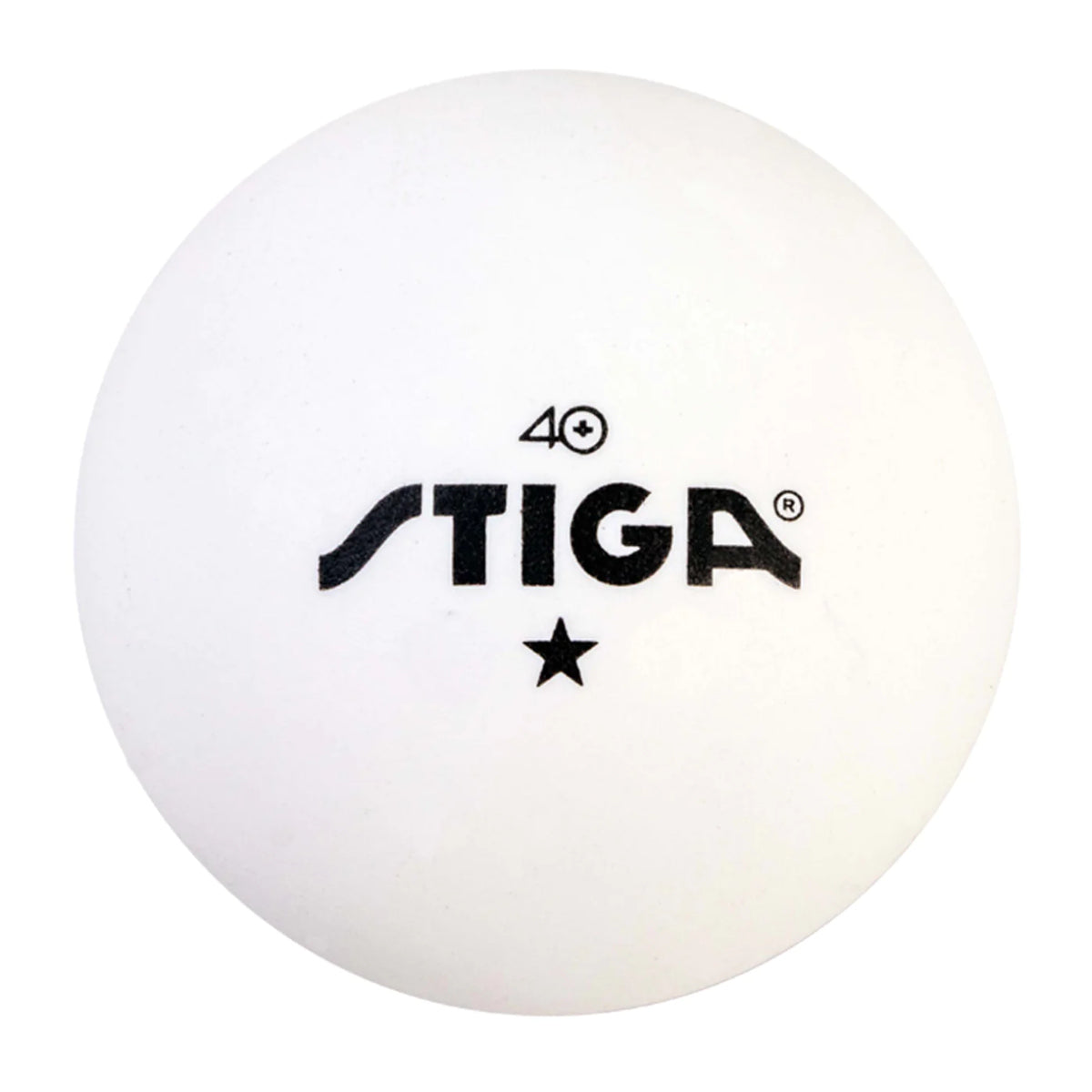 STIGA 1-Star Table Tennis Balls Bulk Pack (144 Pack)