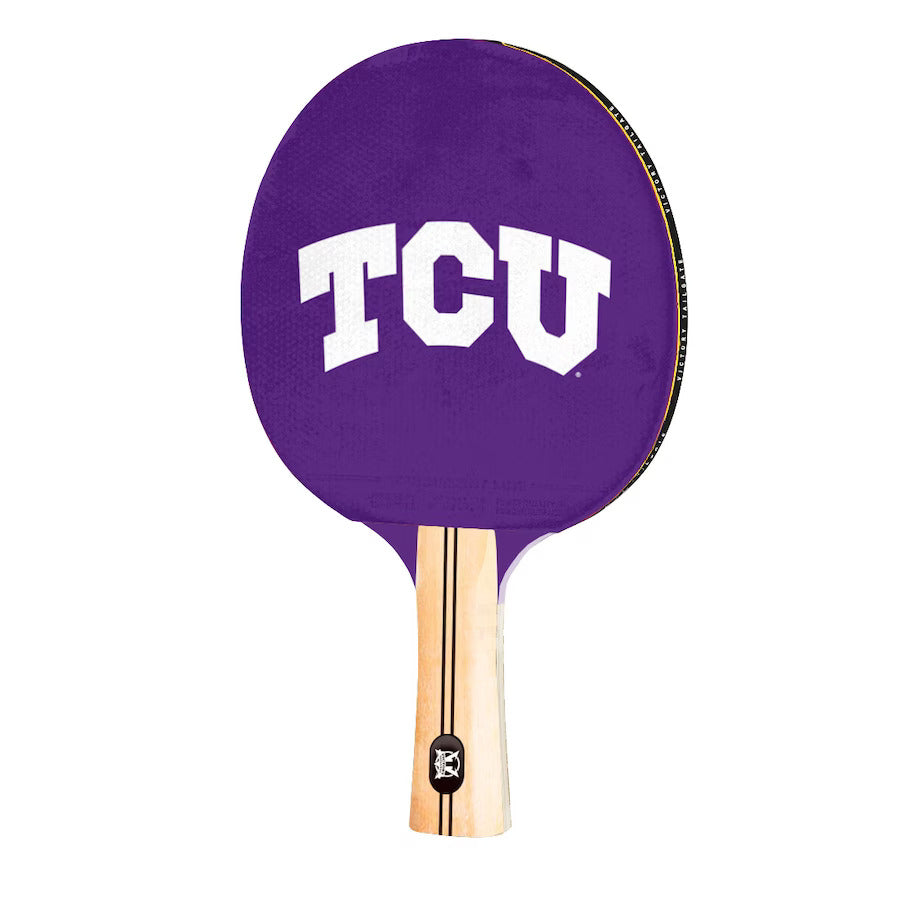 TCU Horned Frogs Table Tennis Paddle